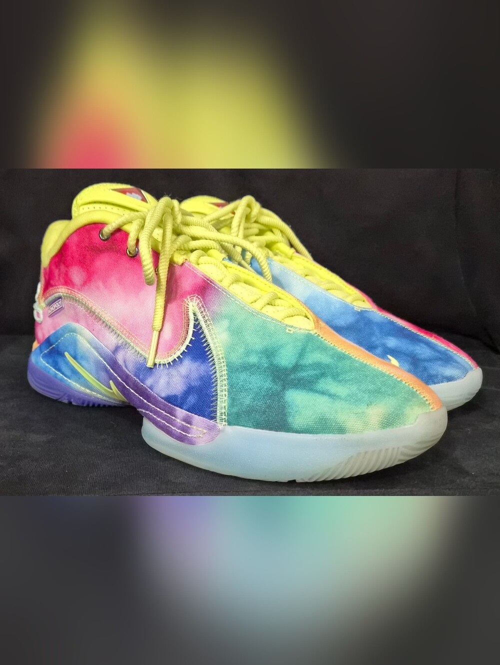 Men's "What The" Monopoly x Nike LeBron 22 Tie-Dye  (HV8080-300) Sz. 9.5